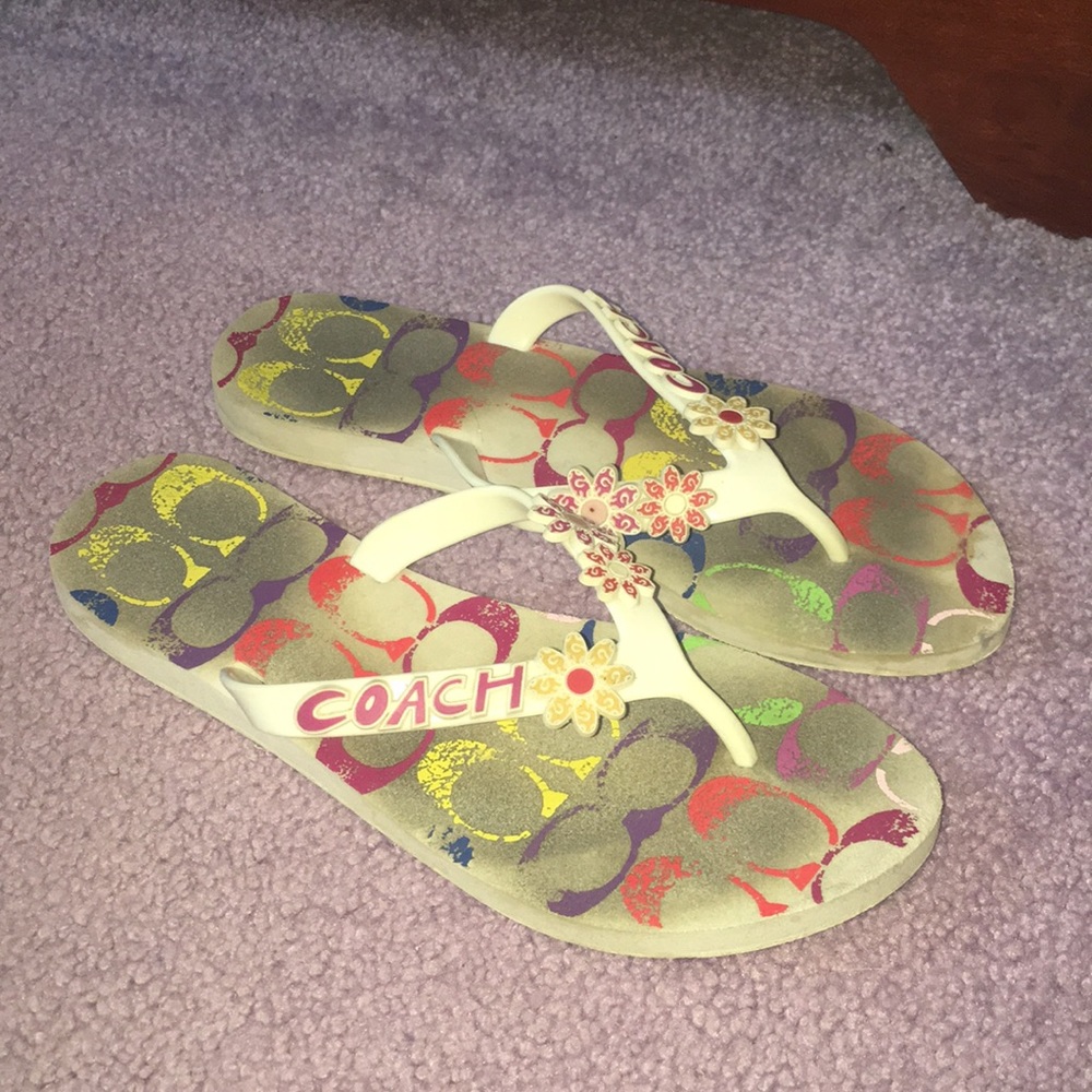 Coach Flip Flops